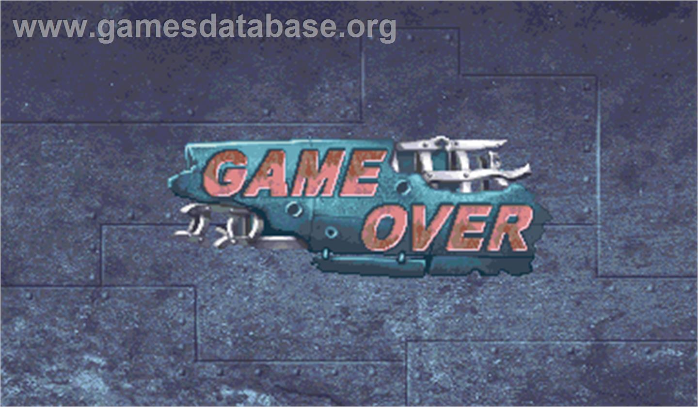 Progear - Arcade - Artwork - Game Over Screen