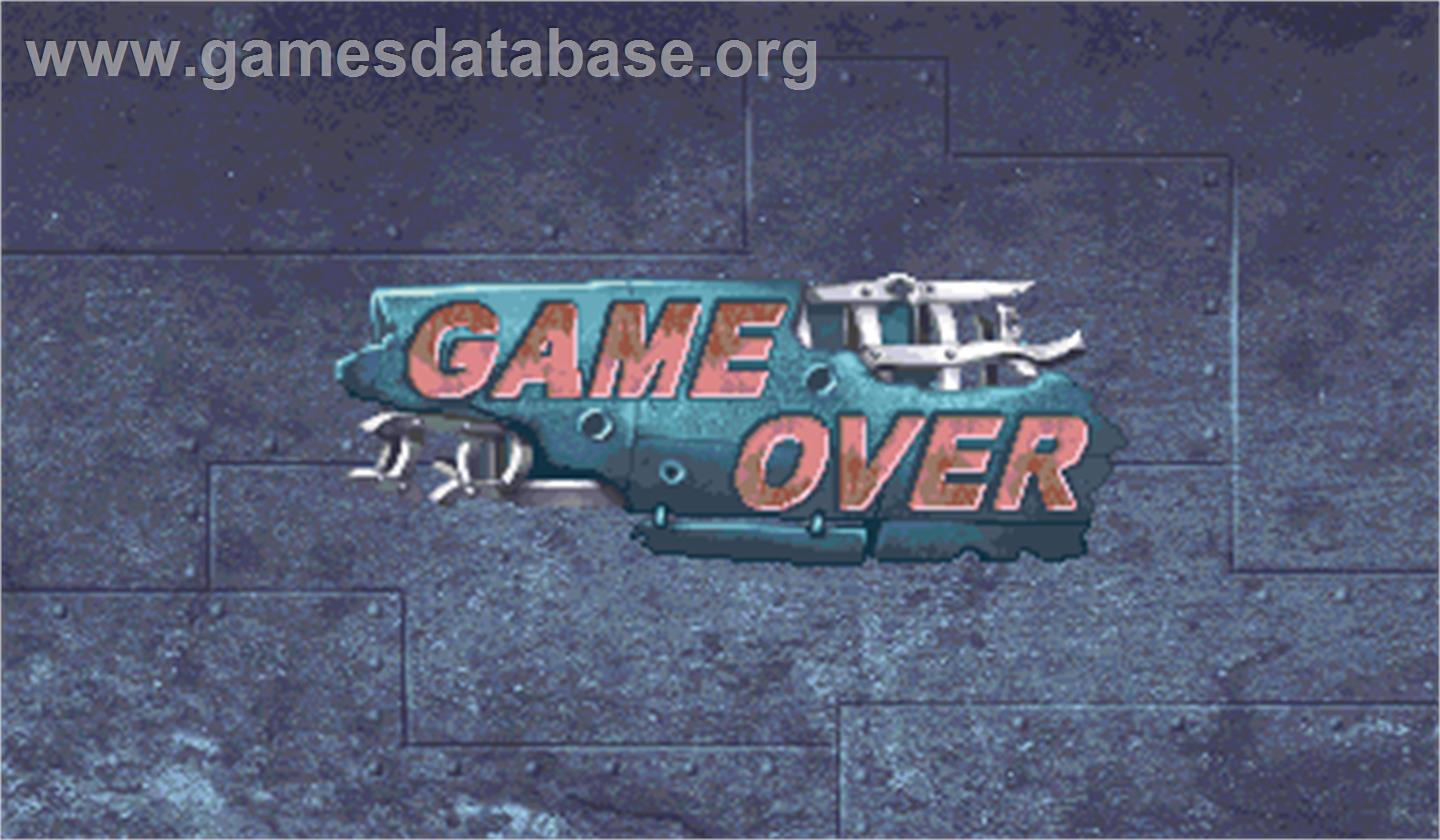 Progear no Arashi - Arcade - Artwork - Game Over Screen