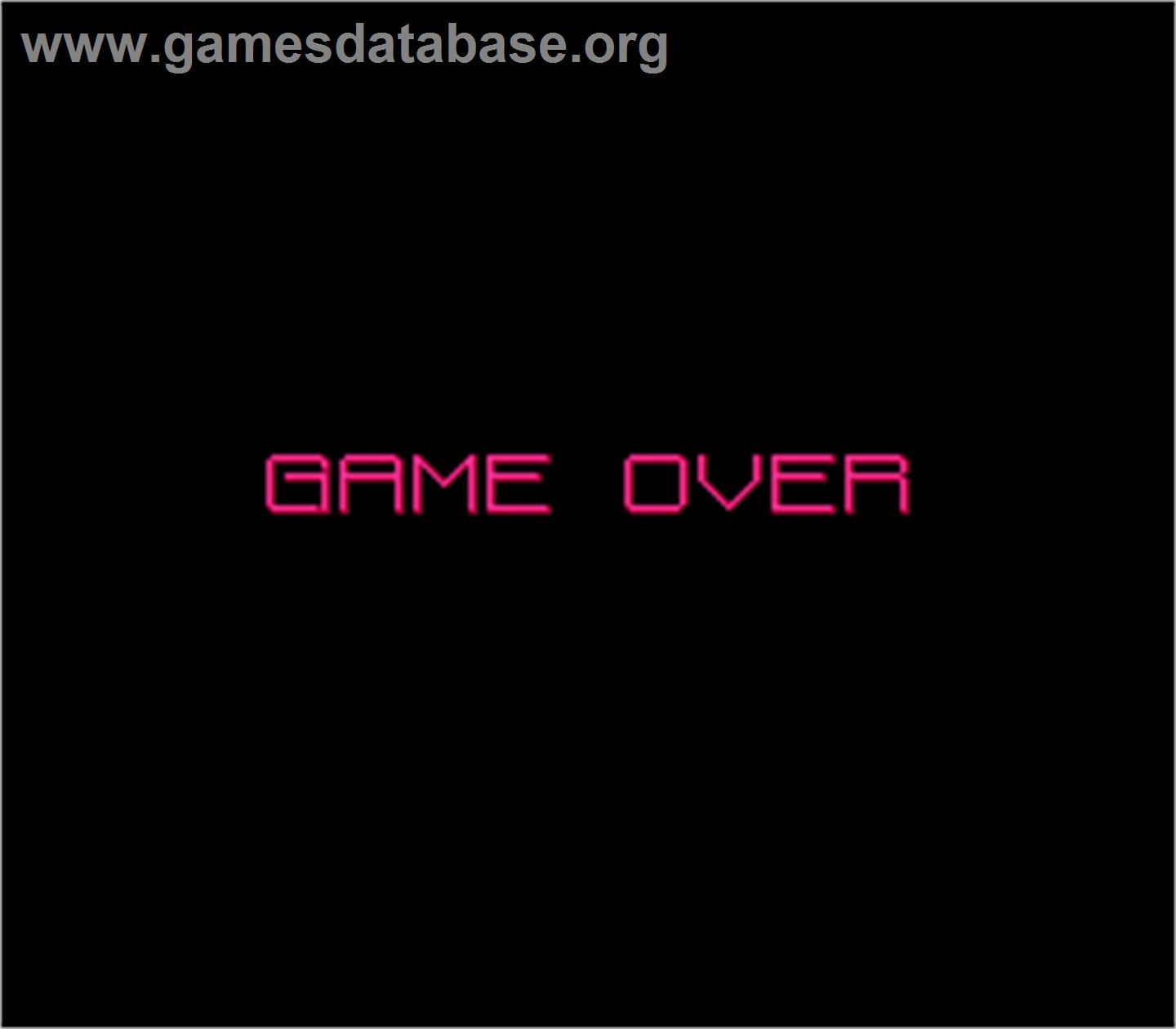 Pushman - Arcade - Artwork - Game Over Screen