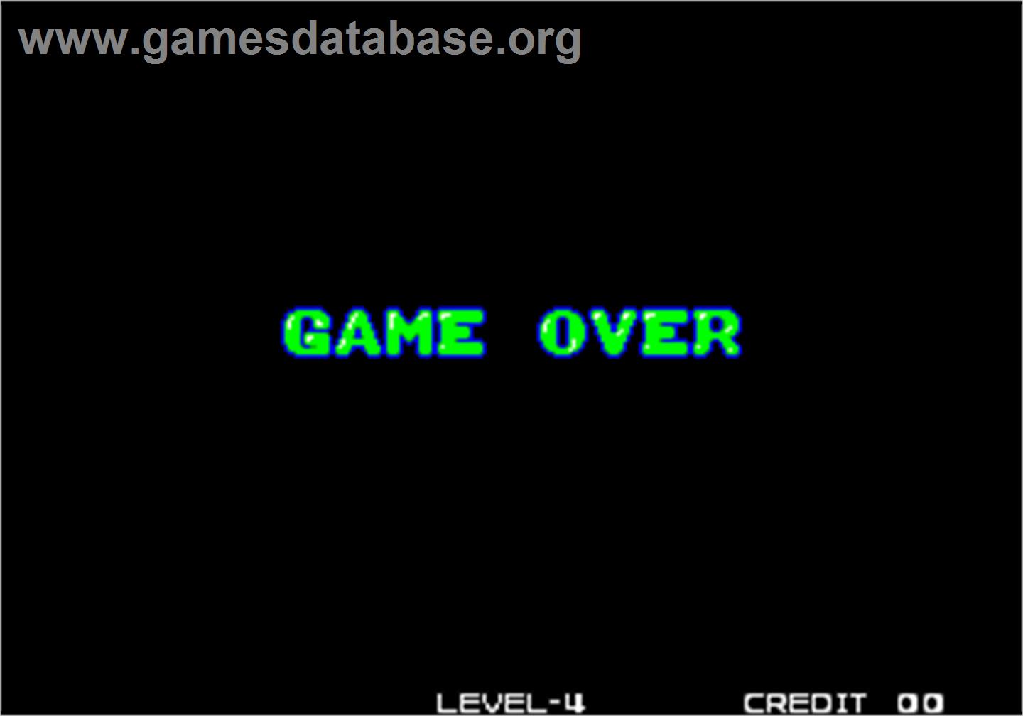 Puzzle Bobble / Bust-A-Move - Arcade - Artwork - Game Over Screen