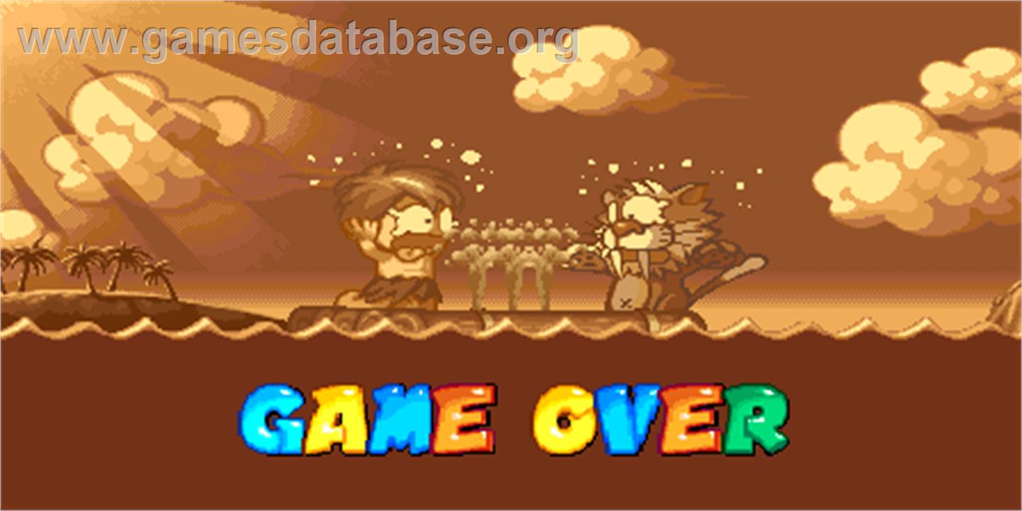 Puzzli 2 Super - Arcade - Artwork - Game Over Screen