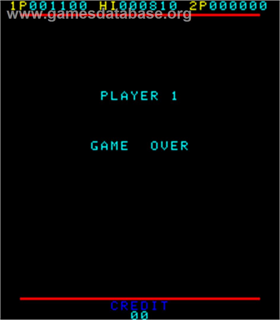 R2D Tank - Arcade - Artwork - Game Over Screen