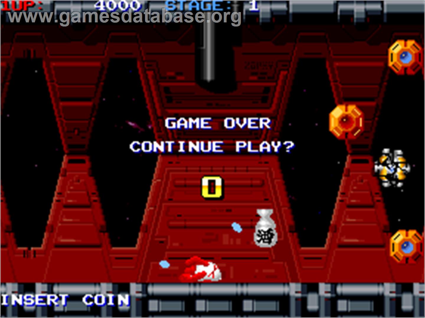 Rabbit Punch - Arcade - Artwork - Game Over Screen