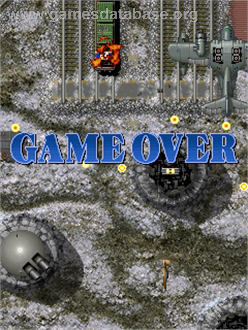 Raiden Fighters 2.1 - Arcade - Artwork - Game Over Screen