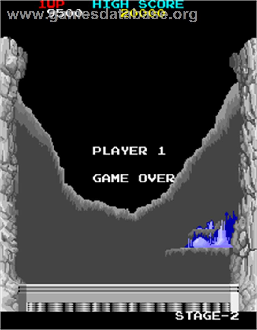 Return of the Invaders - Arcade - Artwork - Game Over Screen