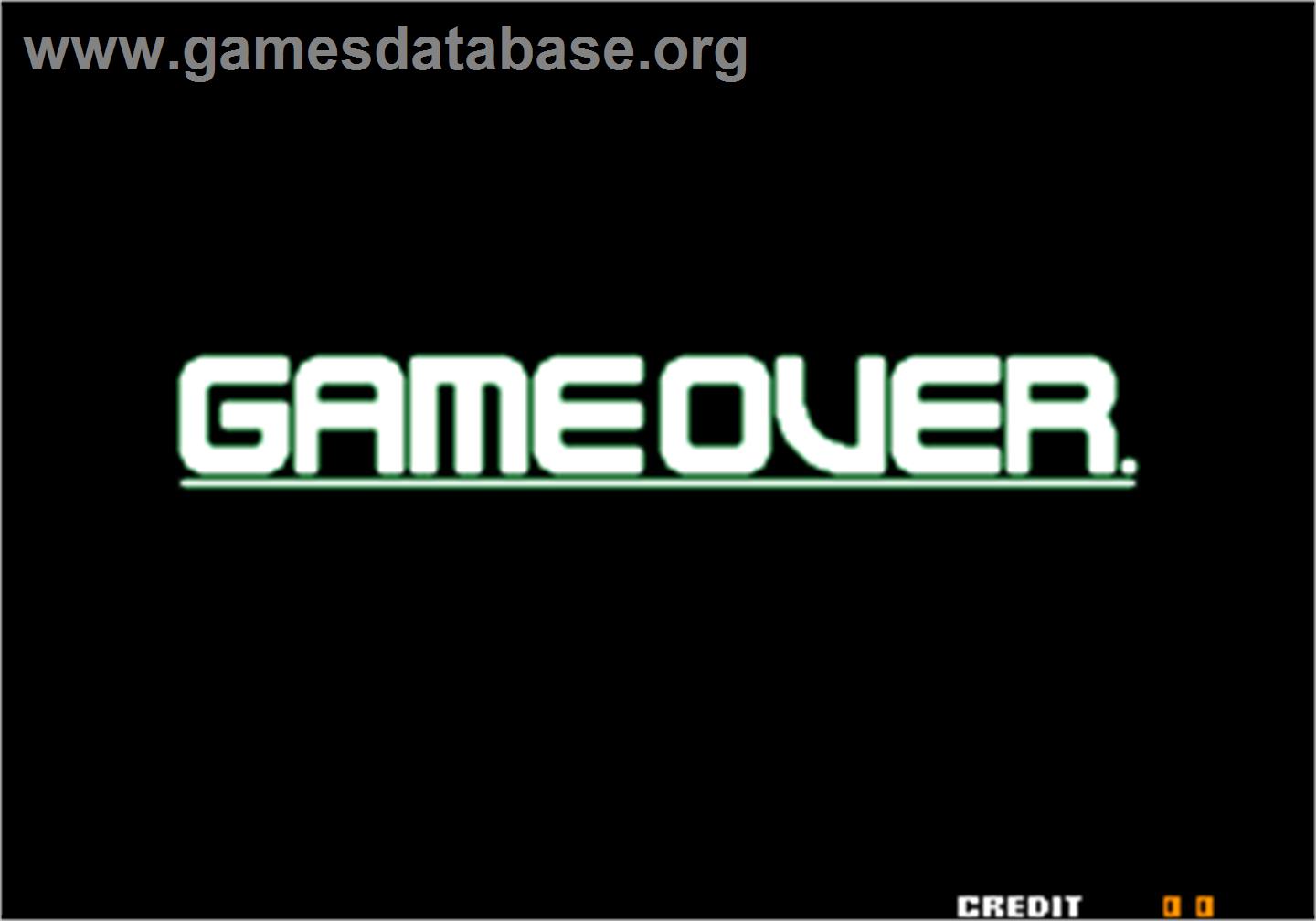 SNK vs. Capcom - SVC Chaos Super Plus - Arcade - Artwork - Game Over Screen