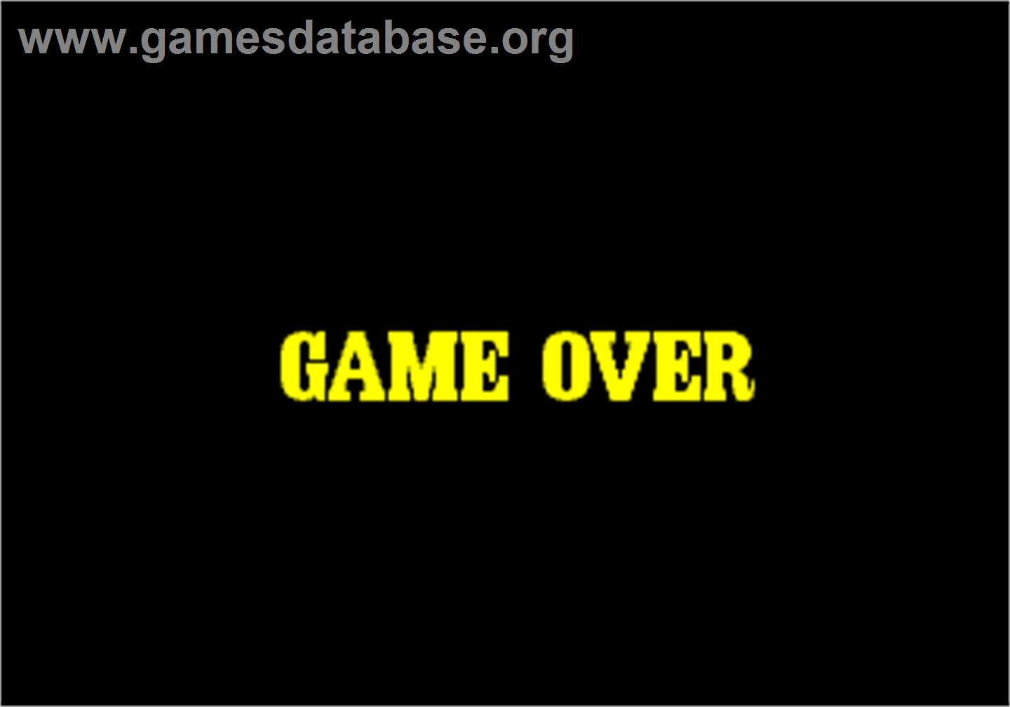 Sengoku / Sengoku Denshou - Arcade - Artwork - Game Over Screen