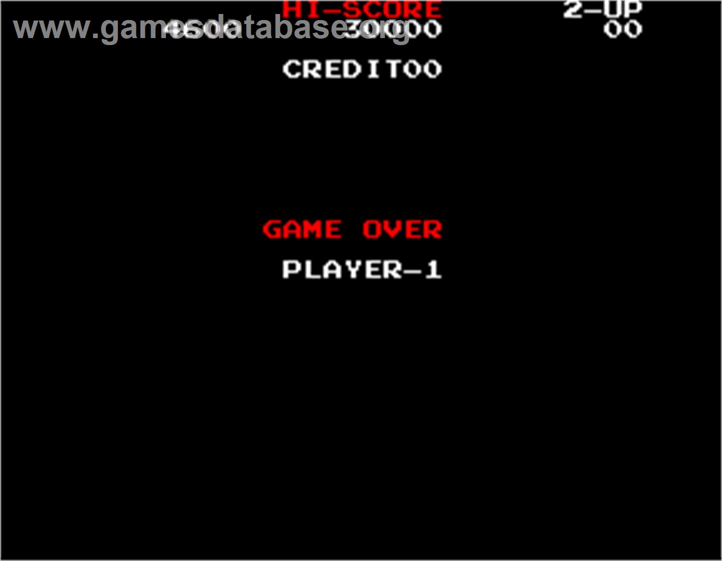 Shanghai Kid - Arcade - Artwork - Game Over Screen