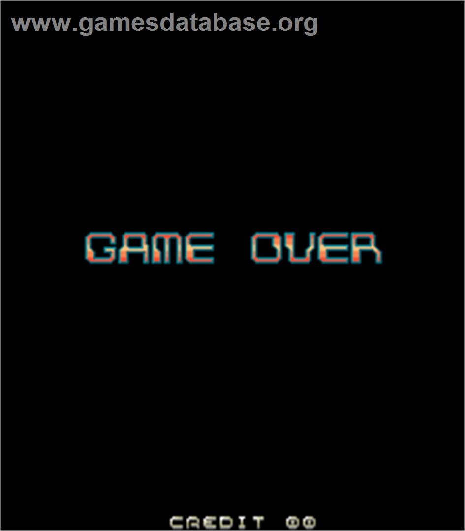 Sky Adventure - Arcade - Artwork - Game Over Screen