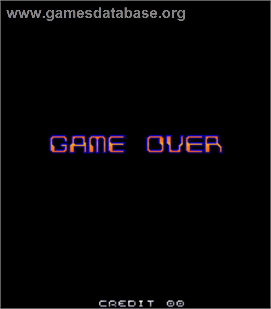 Sky Soldiers - Arcade - Artwork - Game Over Screen