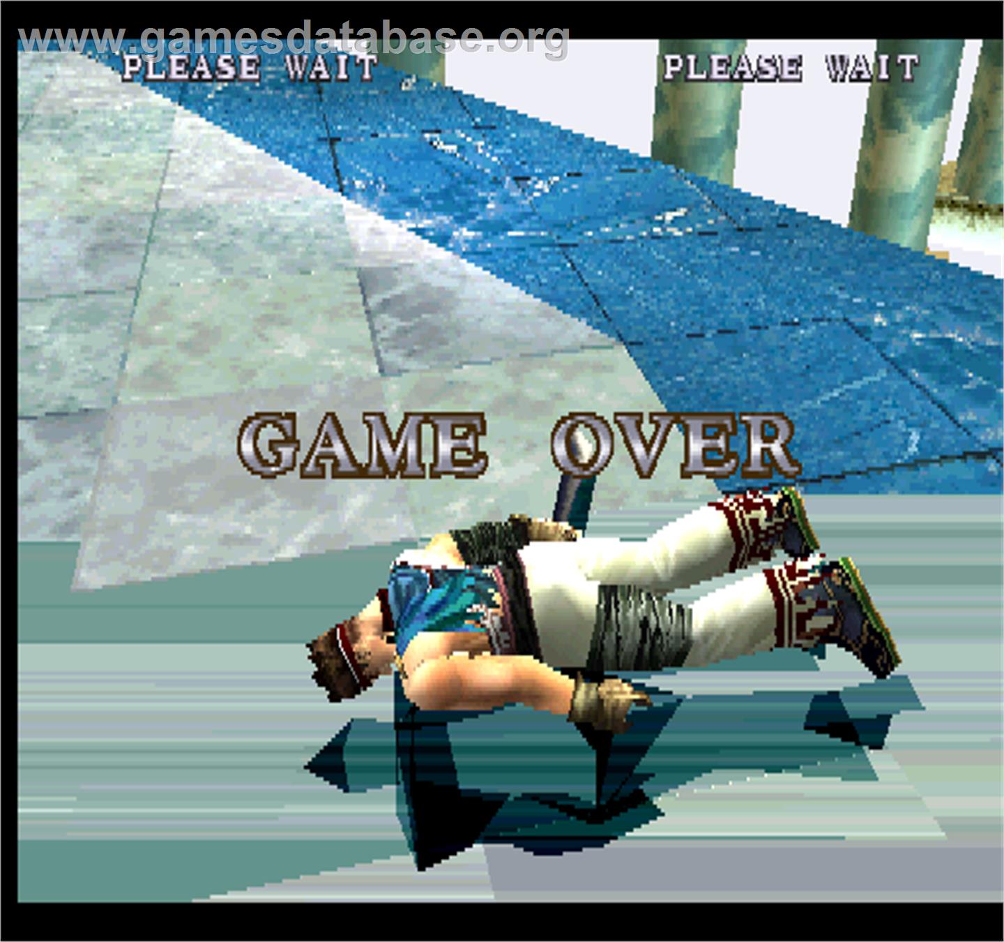 Soul Calibur - Arcade - Artwork - Game Over Screen