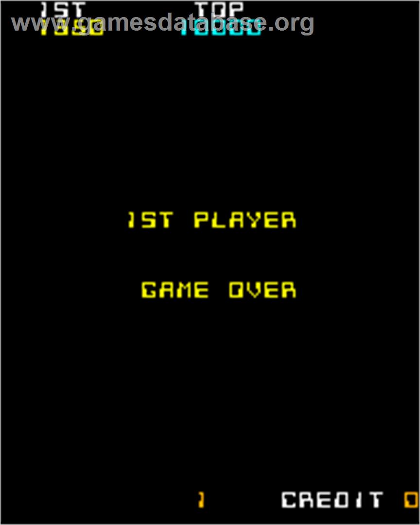 Space Raider - Arcade - Artwork - Game Over Screen