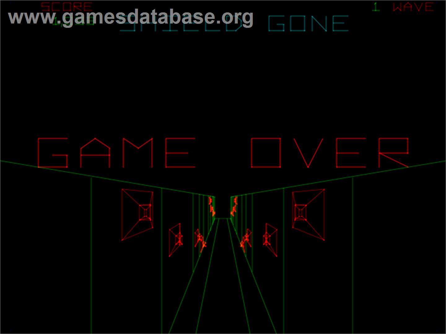 Star Wars - Arcade - Artwork - Game Over Screen