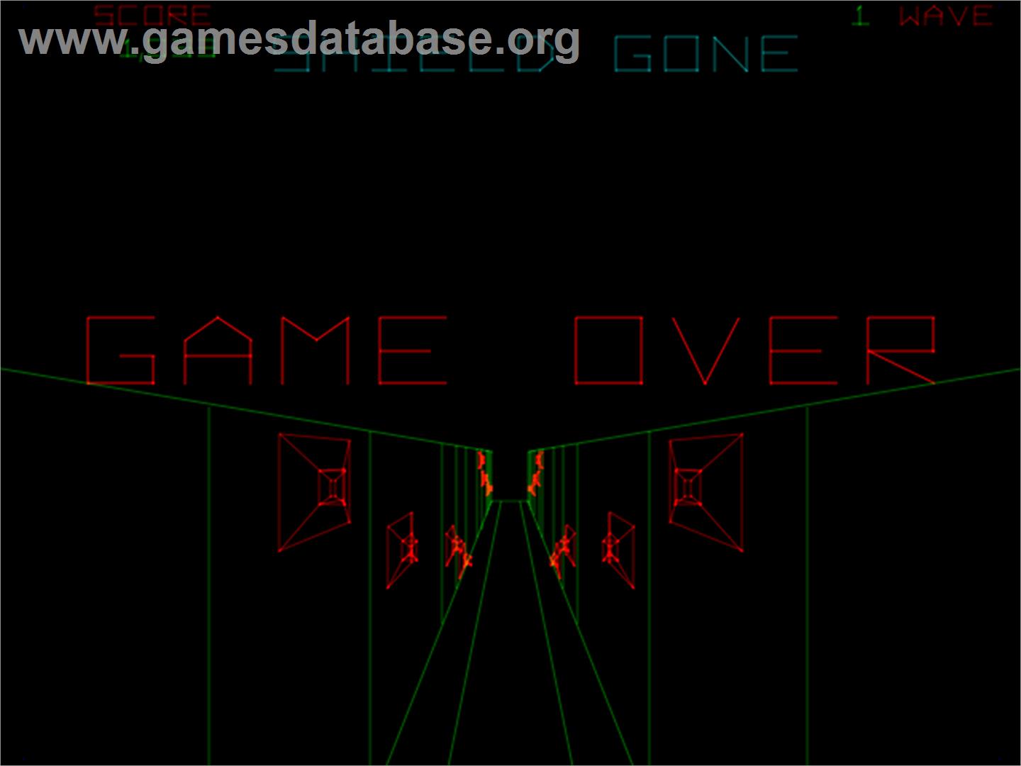 Star Wars - Arcade - Artwork - Game Over Screen