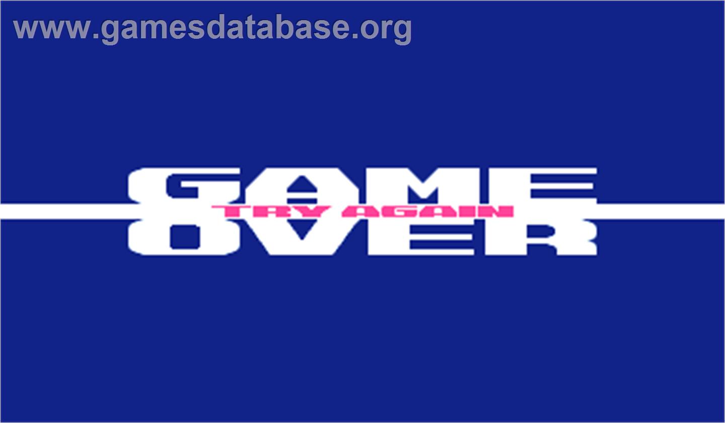 Street Fighter Zero 3 - Arcade - Artwork - Game Over Screen
