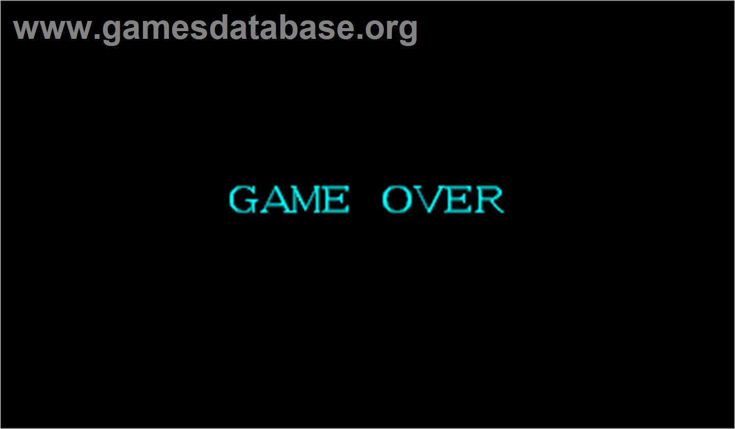 Strider - Arcade - Artwork - Game Over Screen