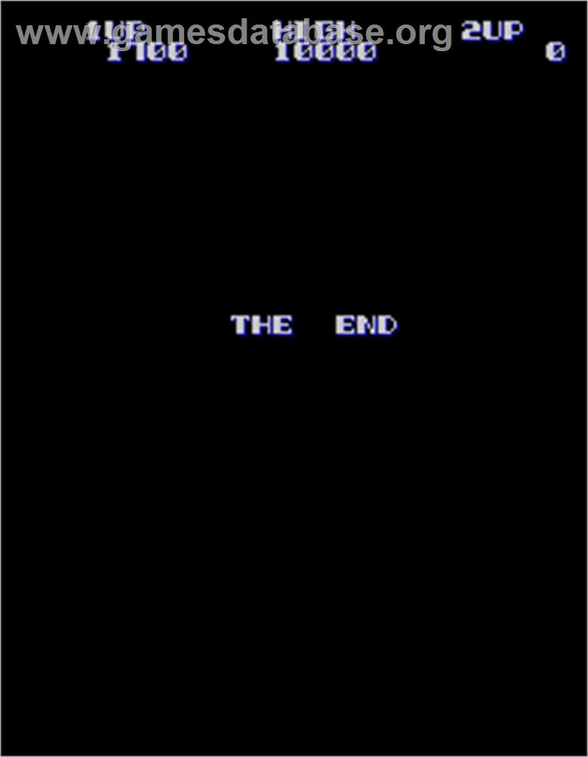 Super Contra - Arcade - Artwork - Game Over Screen