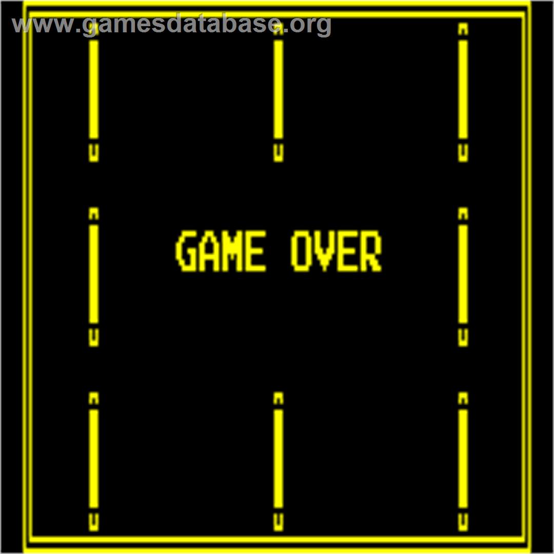Target Panic - Arcade - Artwork - Game Over Screen