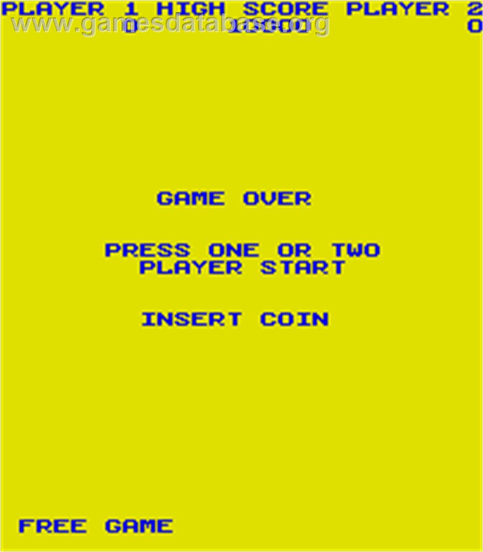 Ten Spot - Arcade - Artwork - Game Over Screen