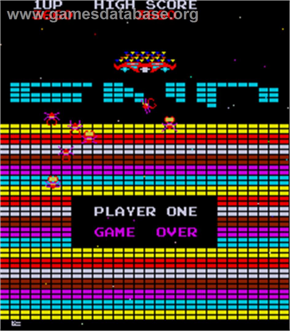 The End - Arcade - Artwork - Game Over Screen