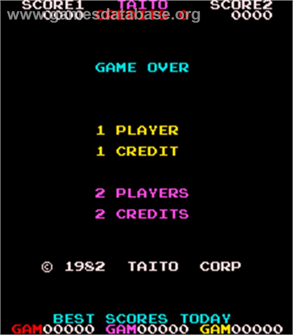 The Pit - Arcade - Artwork - Game Over Screen