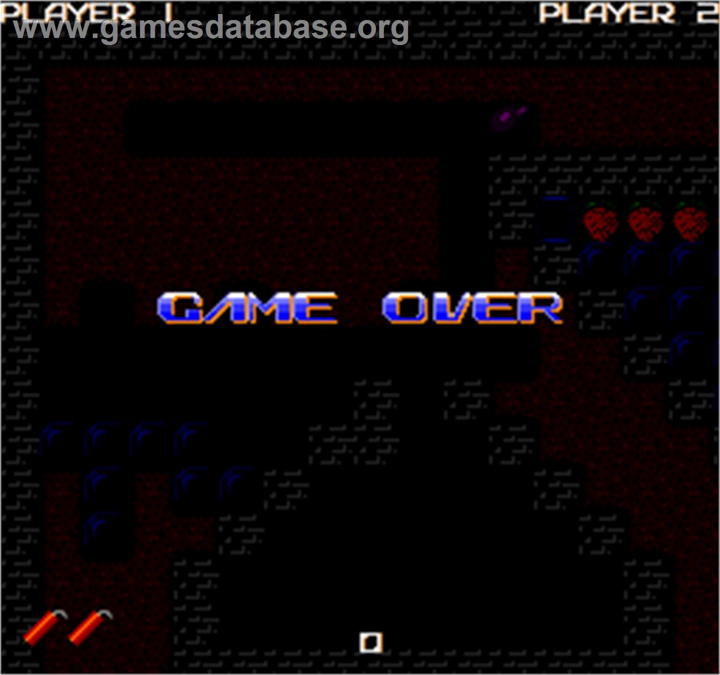 Toffy - Arcade - Artwork - Game Over Screen