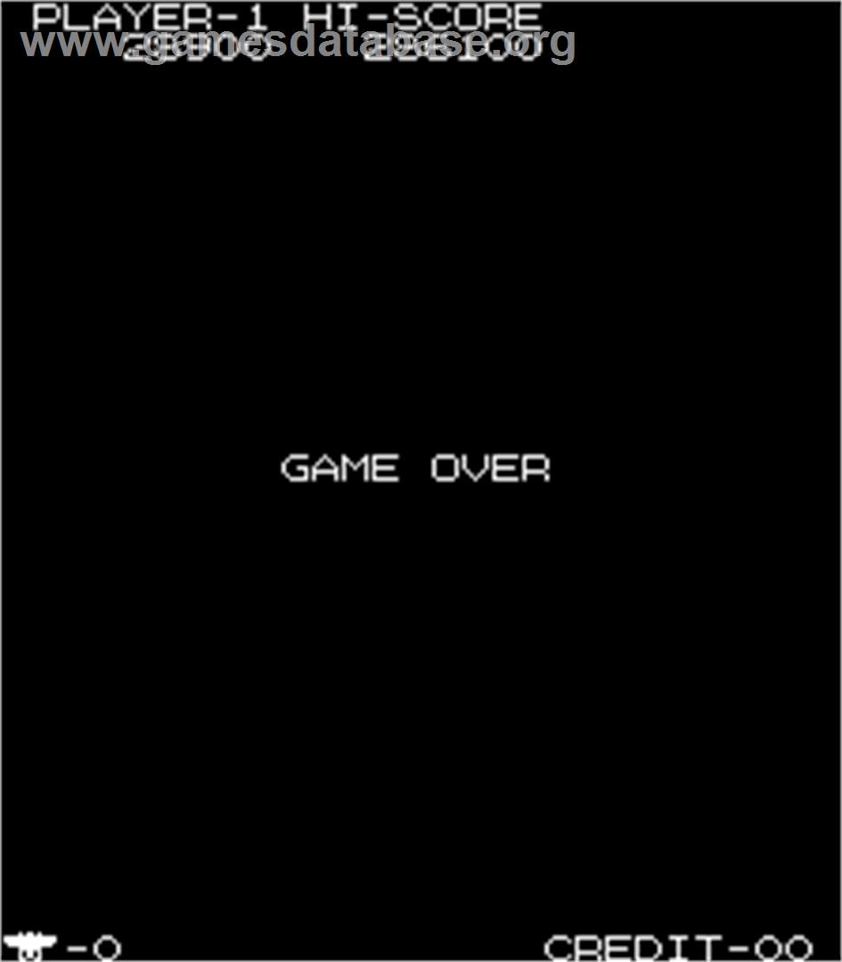 Tokio / Scramble Formation - Arcade - Artwork - Game Over Screen