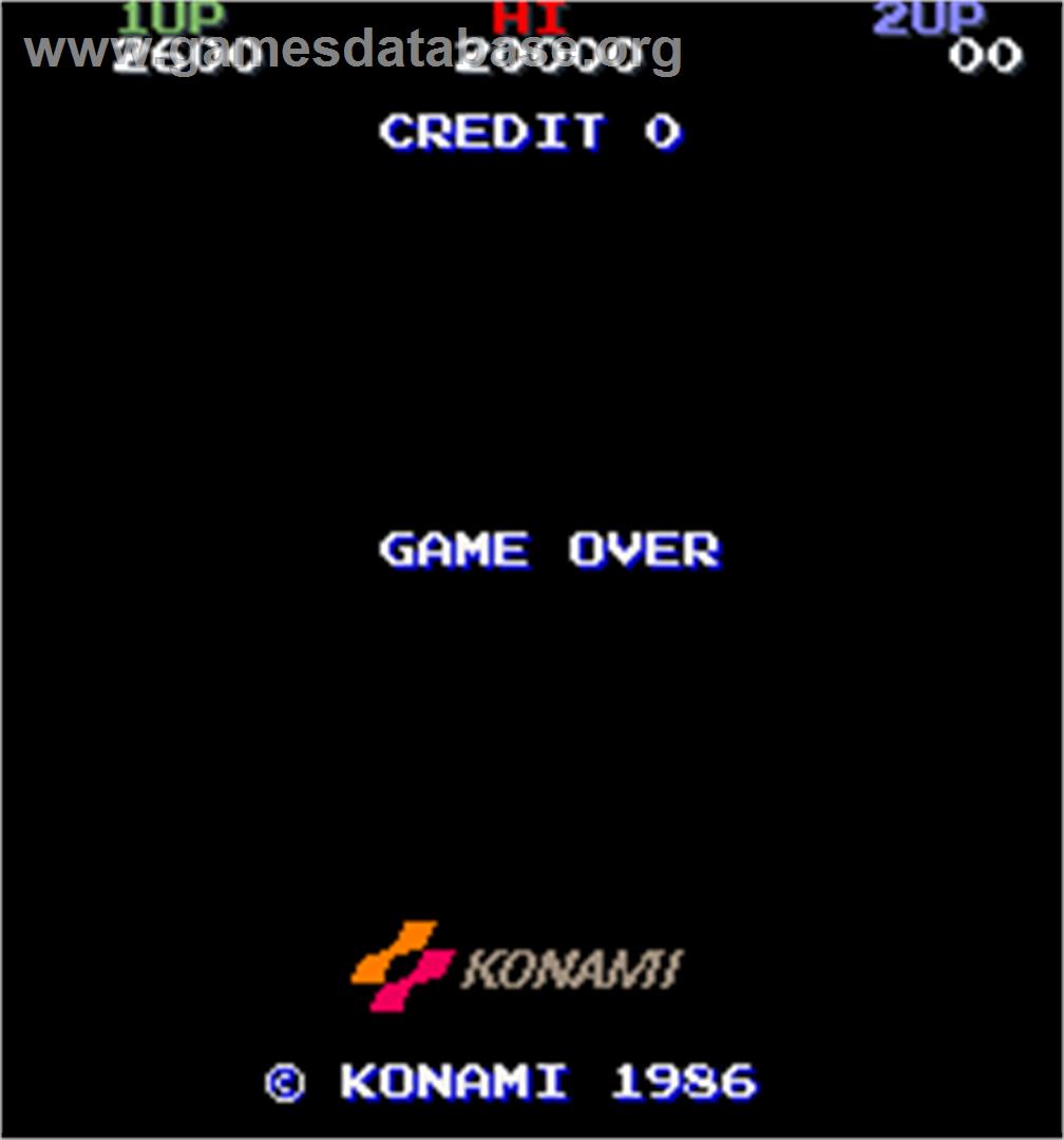 Tokushu Butai Jackal - Arcade - Artwork - Game Over Screen