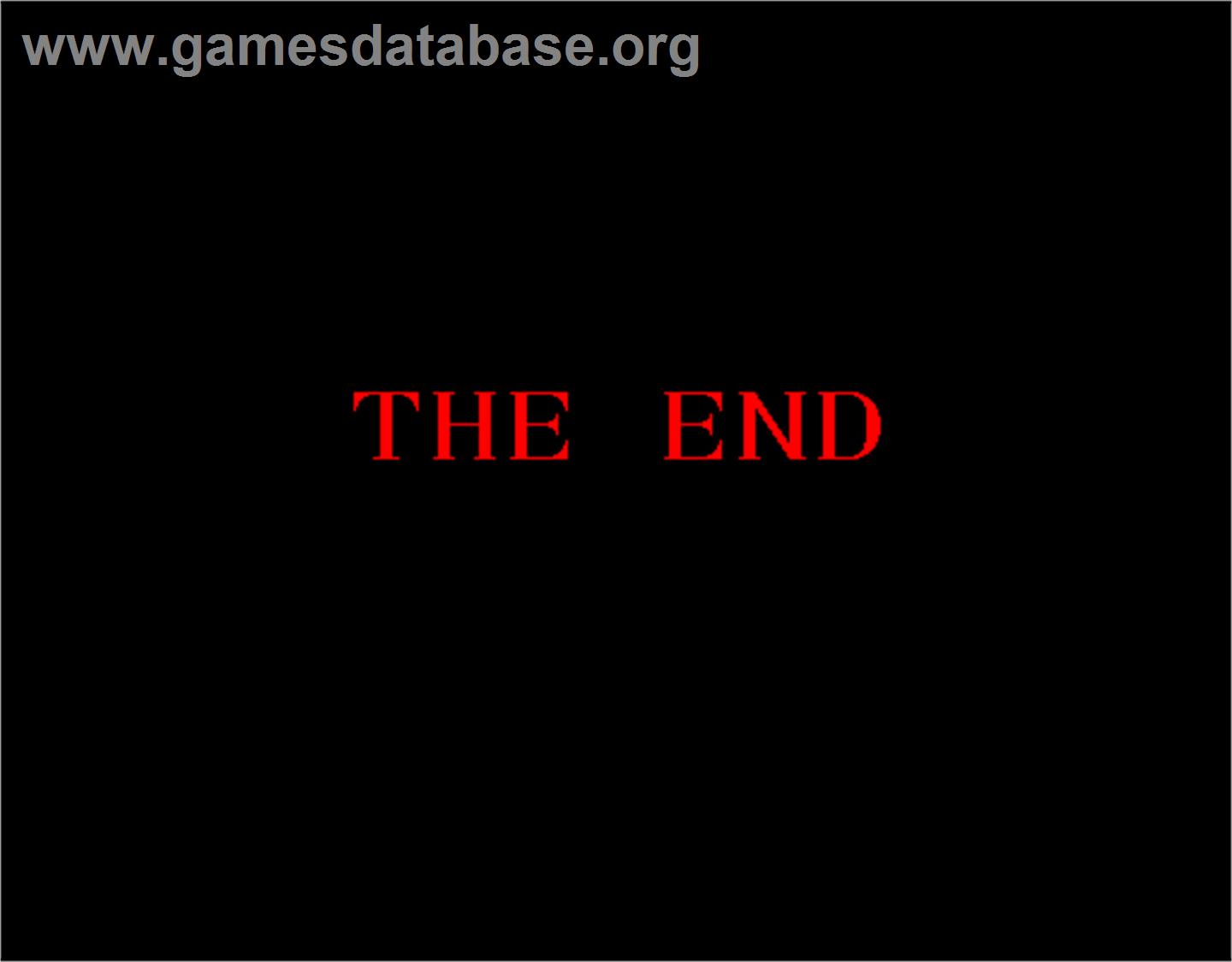 Top Landing - Arcade - Artwork - Game Over Screen