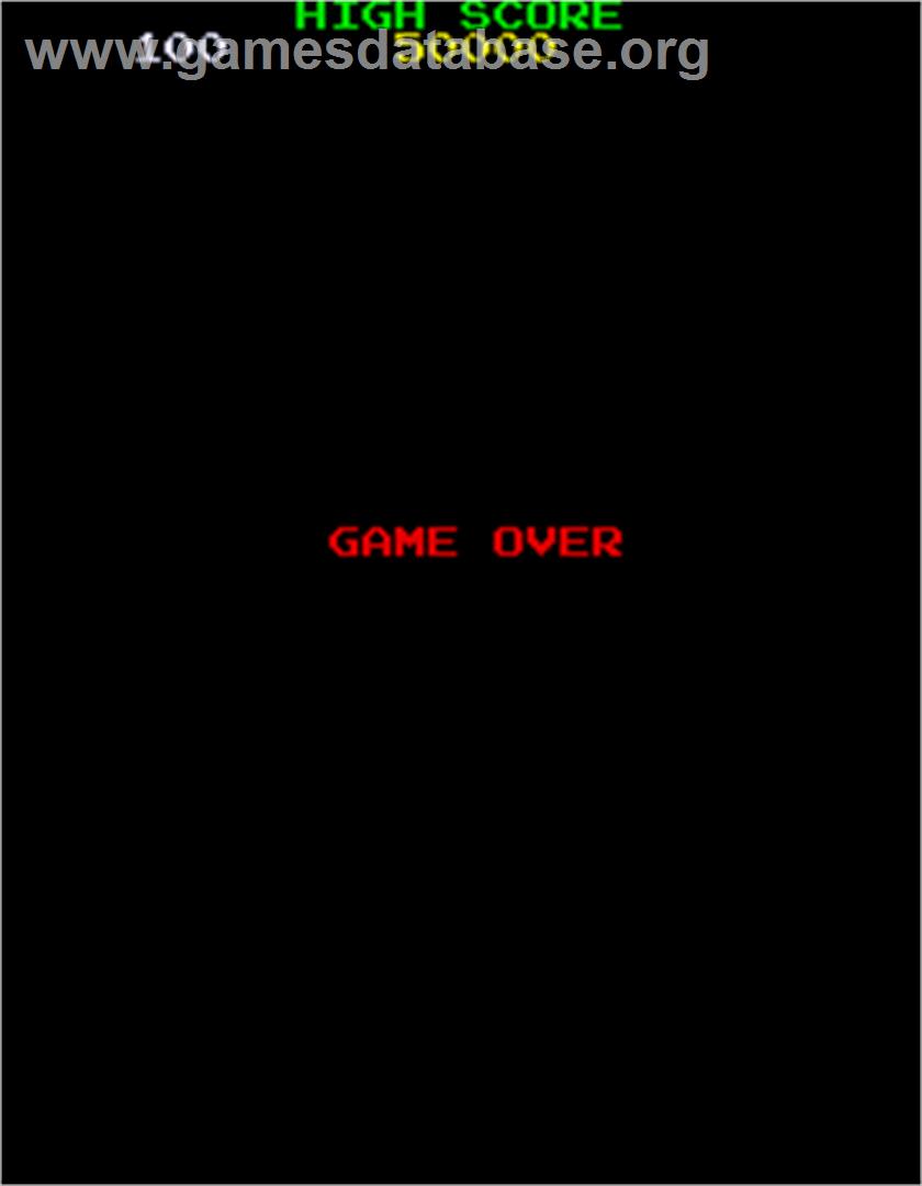 Tower of Druaga - Arcade - Artwork - Game Over Screen
