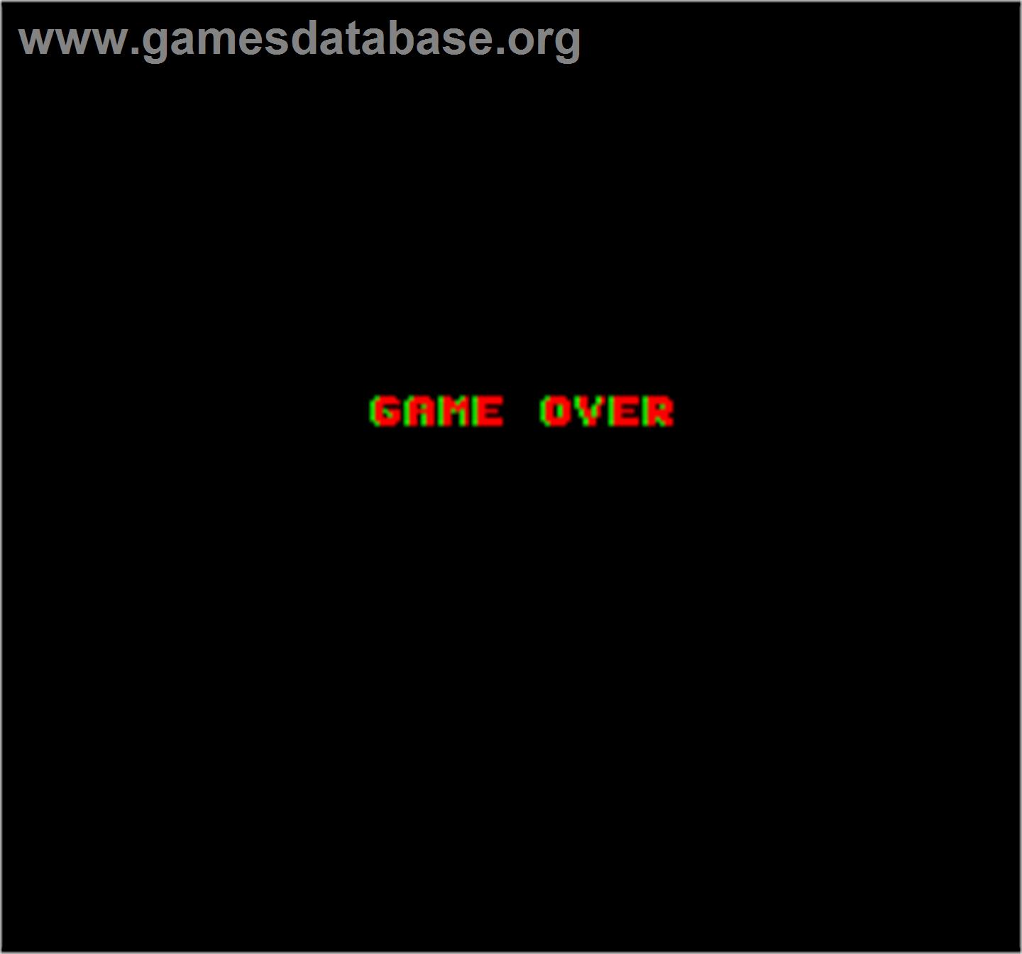 Tricky Doc - Arcade - Artwork - Game Over Screen