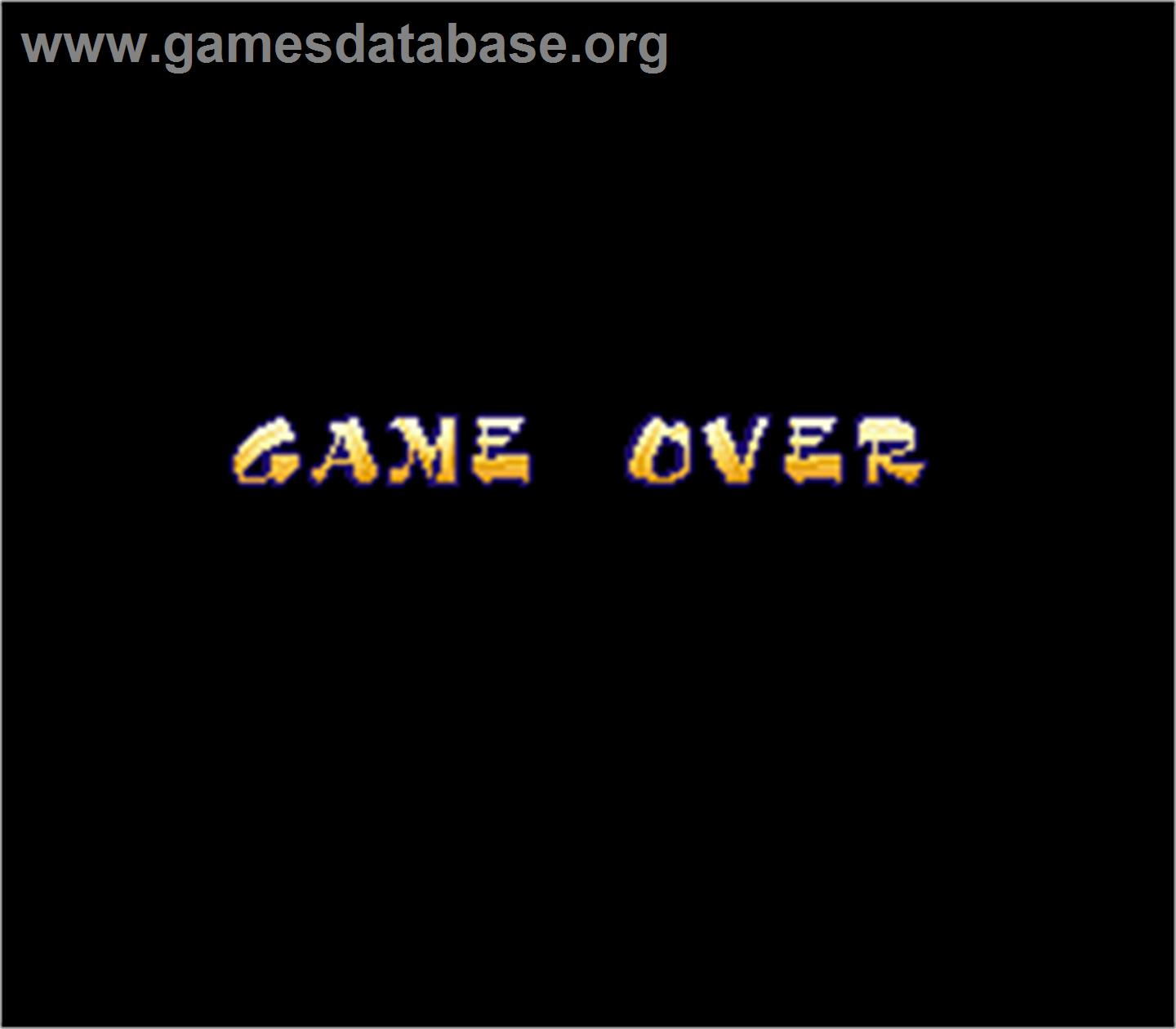 Twinkle - Arcade - Artwork - Game Over Screen