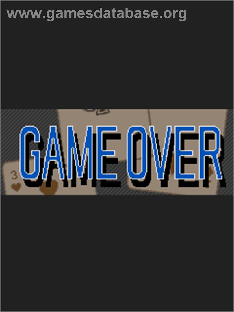U.N. Defense Force: Earth Joker - Arcade - Artwork - Game Over Screen