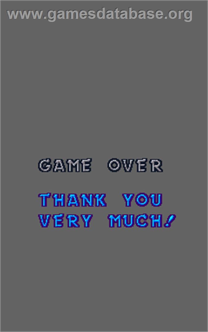 U.S. Classic - Arcade - Artwork - Game Over Screen