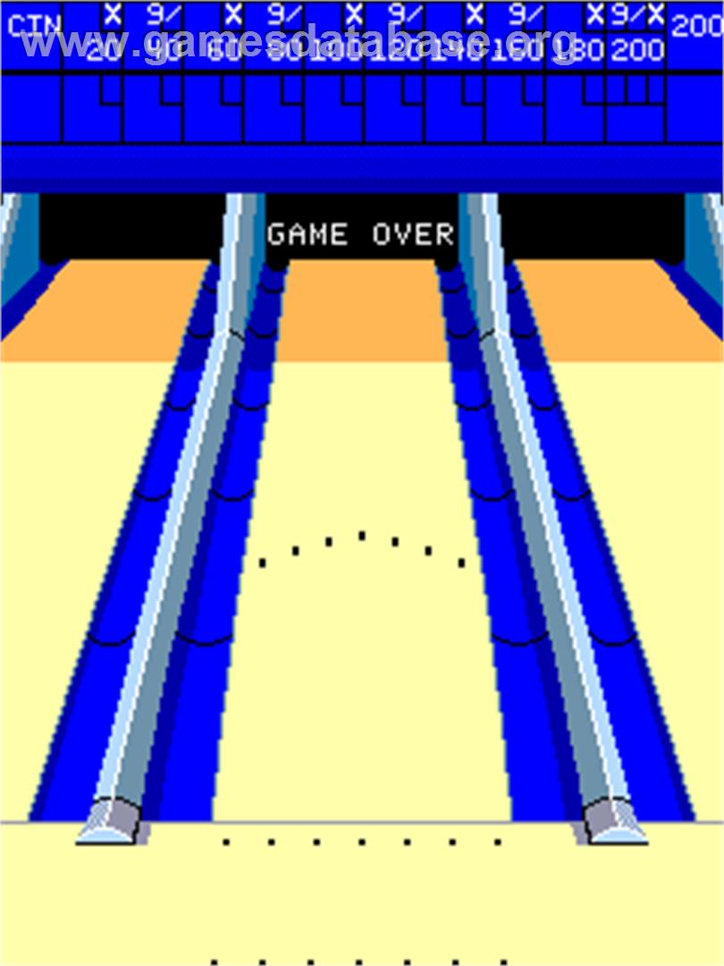Up Your Alley - Arcade - Artwork - Game Over Screen