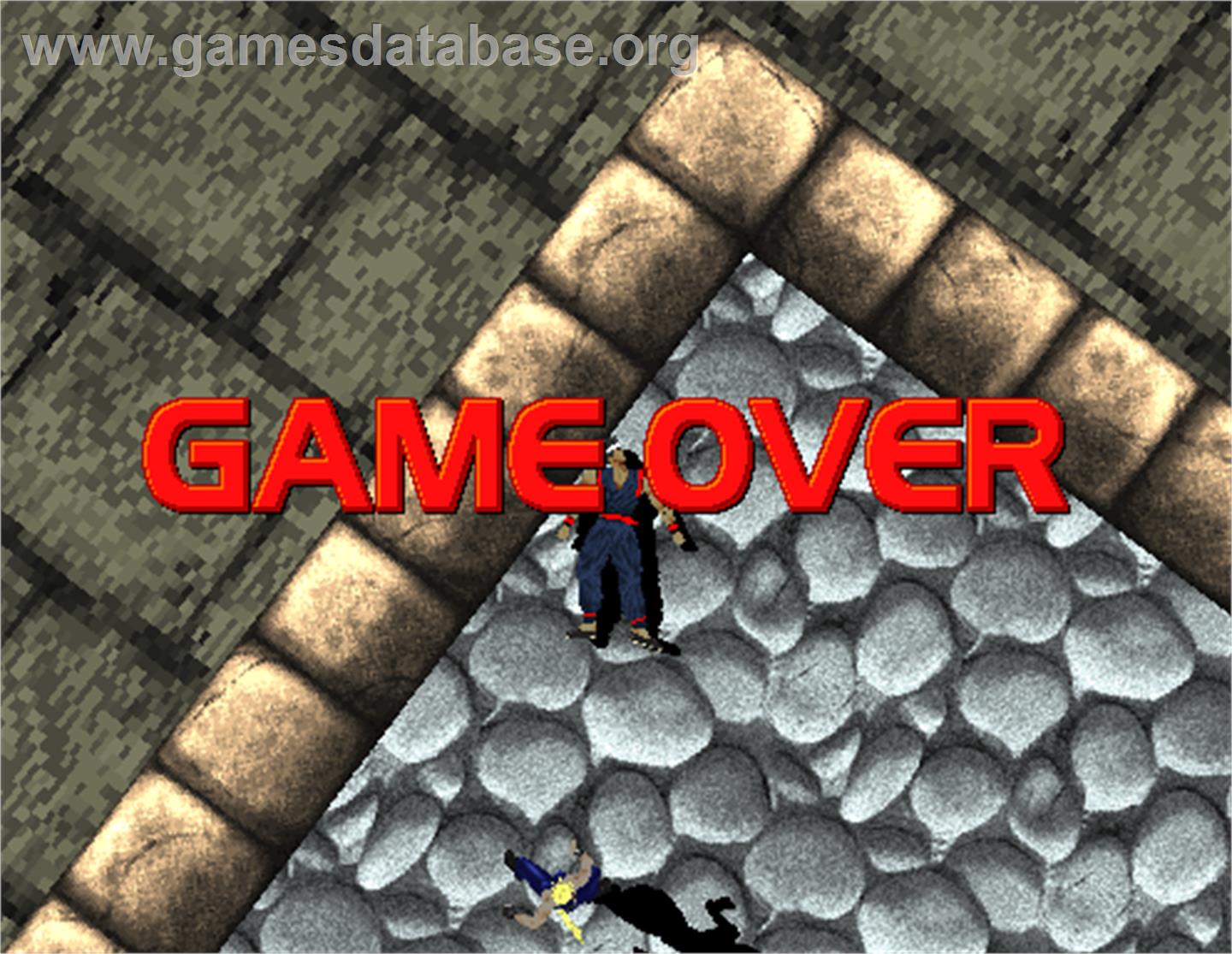Virtua Fighter 2 - Arcade - Artwork - Game Over Screen