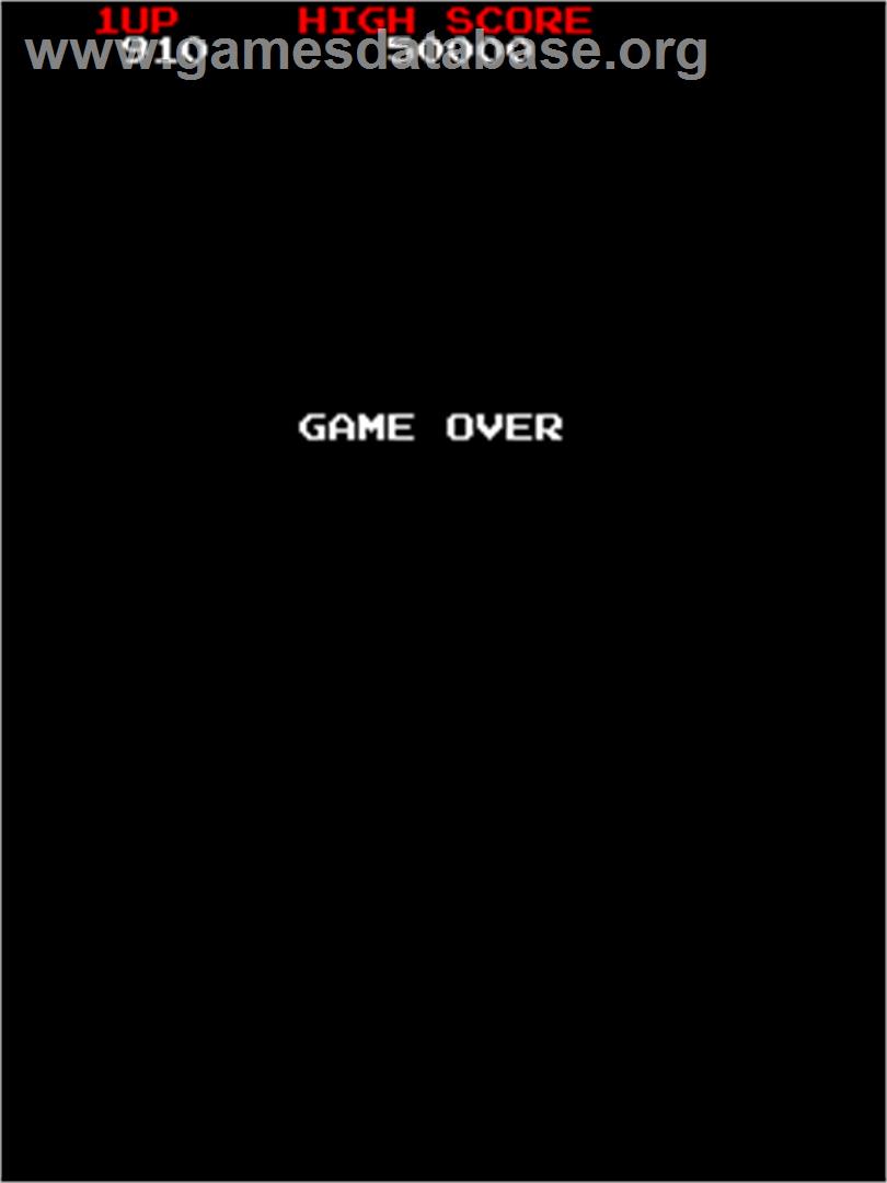 Volfied - Arcade - Artwork - Game Over Screen