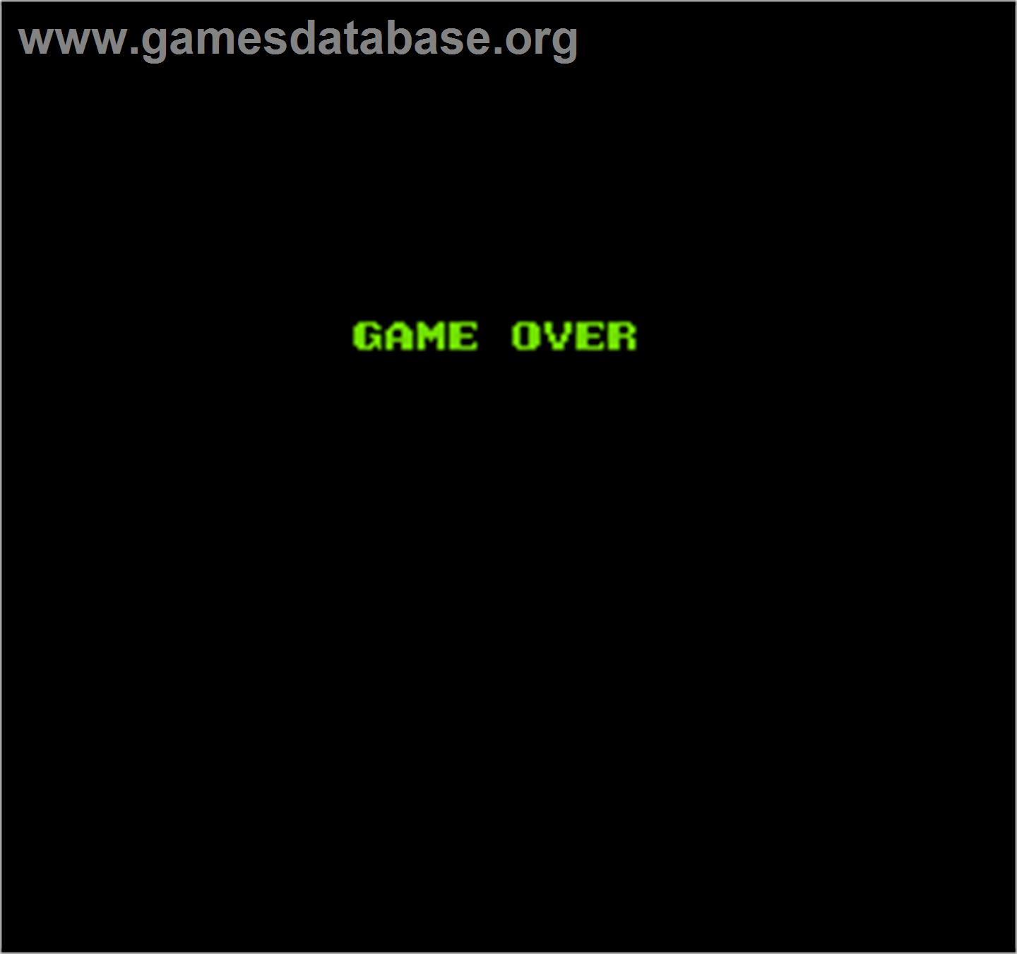 Vs. Platoon - Arcade - Artwork - Game Over Screen