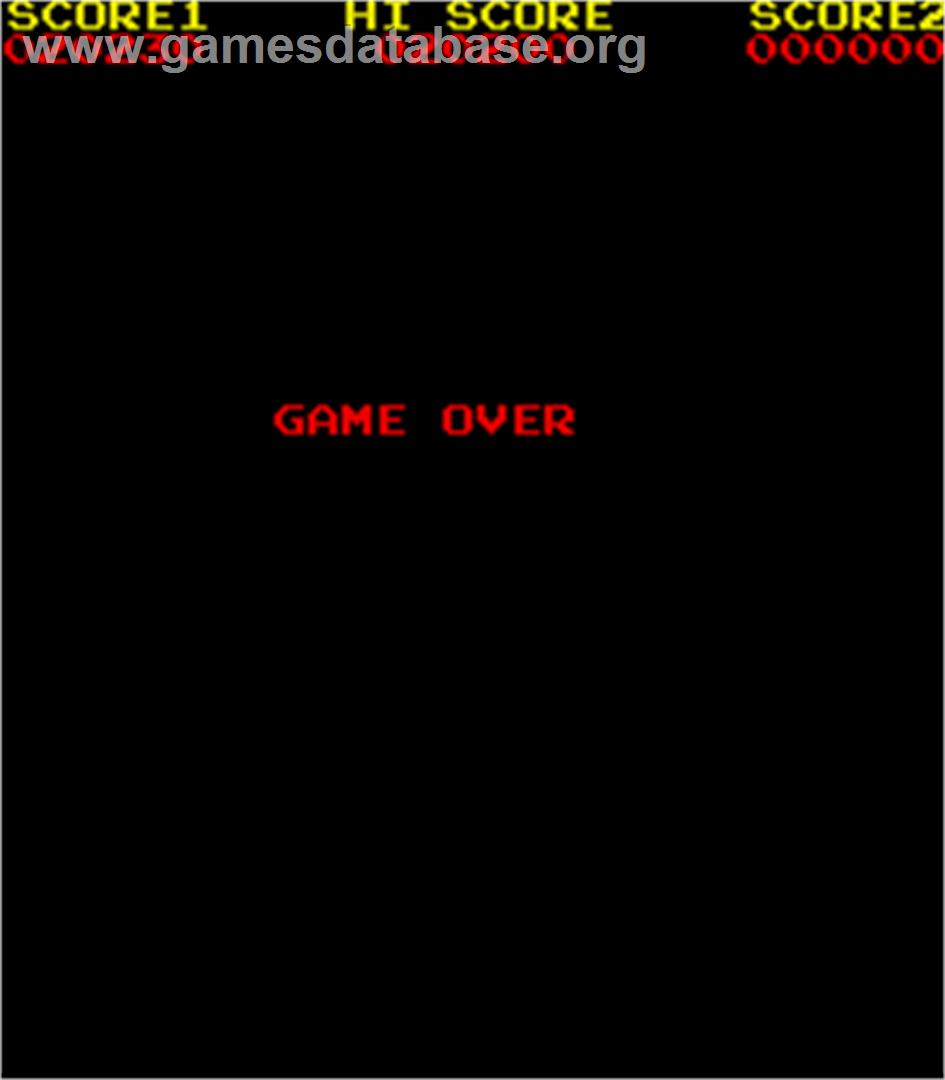 War of the Bugs or Monsterous Manouvers in a Mushroom Maze - Arcade - Artwork - Game Over Screen