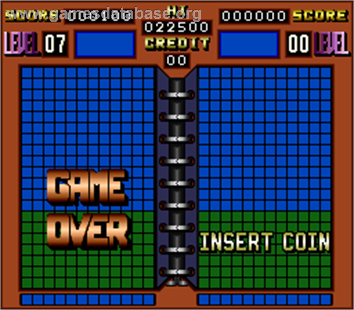 Xor World - Arcade - Artwork - Game Over Screen