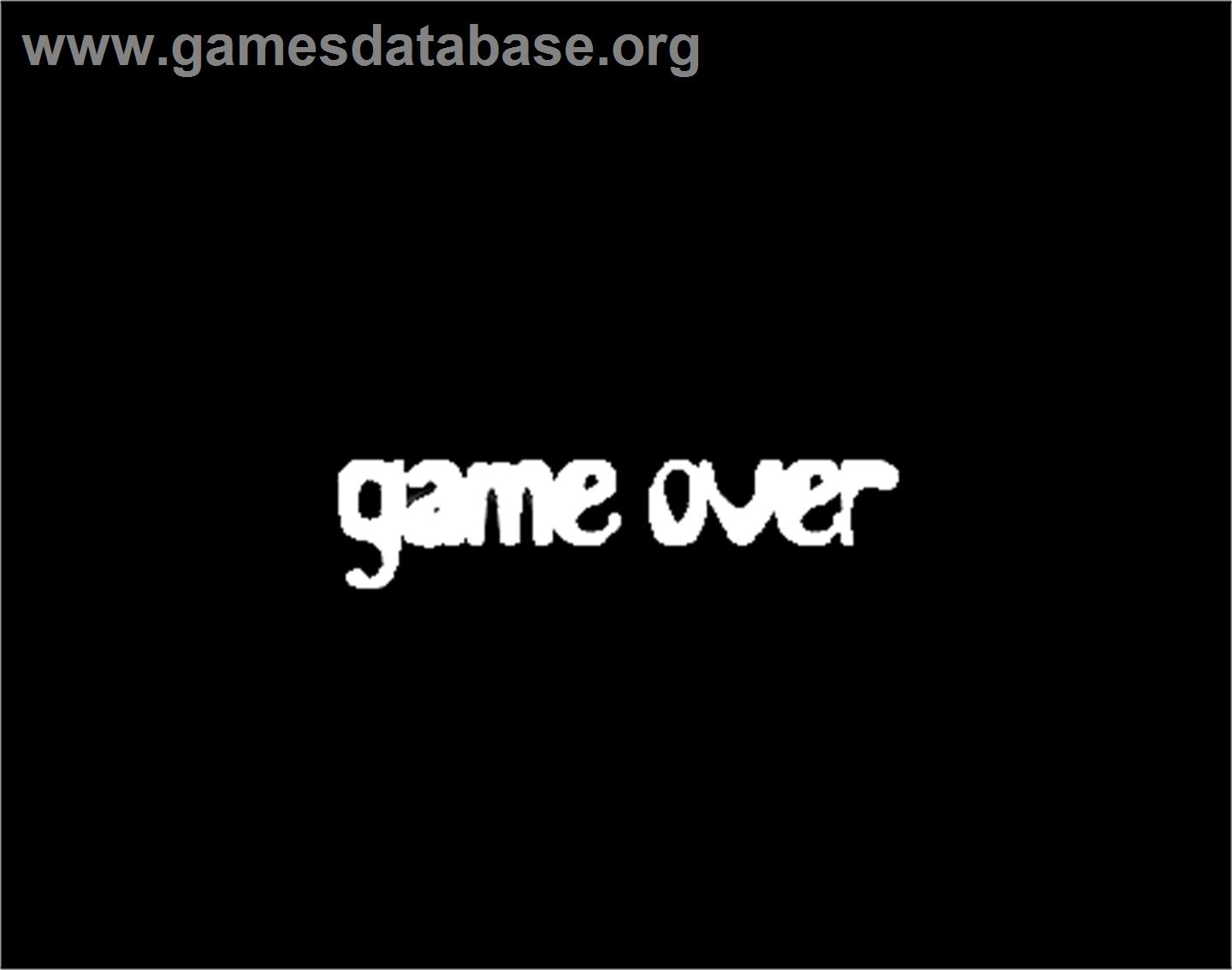 beatmania 2nd MIX - Arcade - Artwork - Game Over Screen