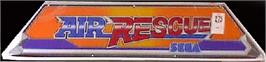 Arcade Cabinet Marquee for Air Rescue.