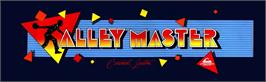 Arcade Cabinet Marquee for Alley Master.