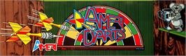 Arcade Cabinet Marquee for Ameri Darts.