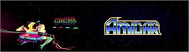 Arcade Cabinet Marquee for Amidar.
