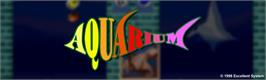 Arcade Cabinet Marquee for Aquarium.