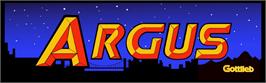 Arcade Cabinet Marquee for Argus.
