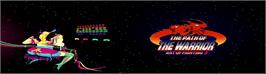 Arcade Cabinet Marquee for Art of Fighting 3 - The Path of the Warrior.