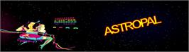 Arcade Cabinet Marquee for Astropal.