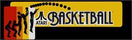 Arcade Cabinet Marquee for Atari Basketball.